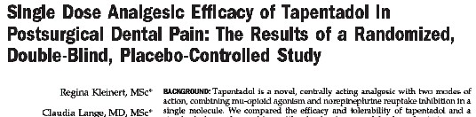 Prix du tapentadol Prix du tapentadol